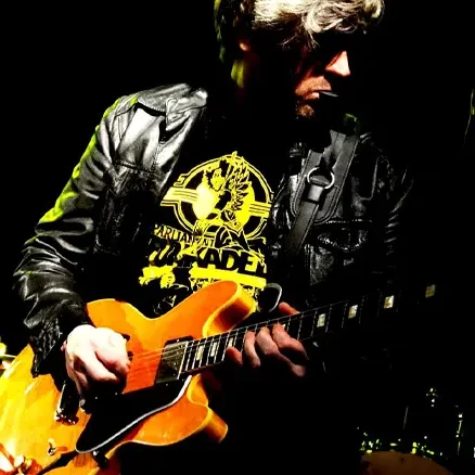 come again founder jim playing a gig